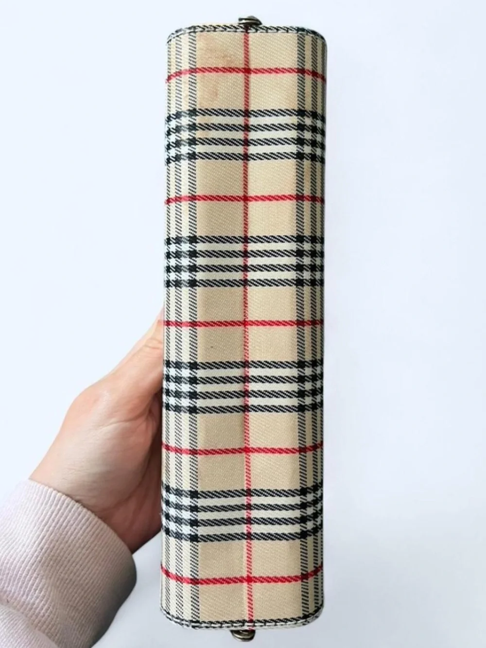 90s Plaid Cosmetic Bag by Show Colors